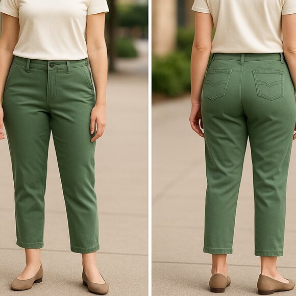 St. John's Bay Pants - St. John’s Bay Chino Girlfriend Pants